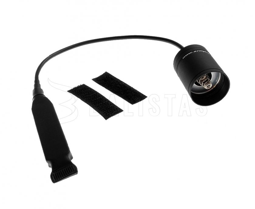 Armytek ARS-01 Remote Switch for Viking/Predator/Barracuda Flashlights, 25cm