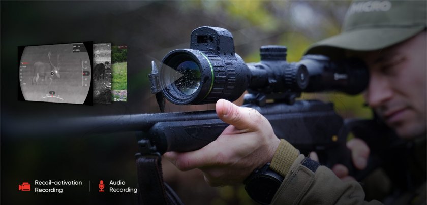 Night vision sight HIKMICRO ALPEX 4K LRF A50EL
