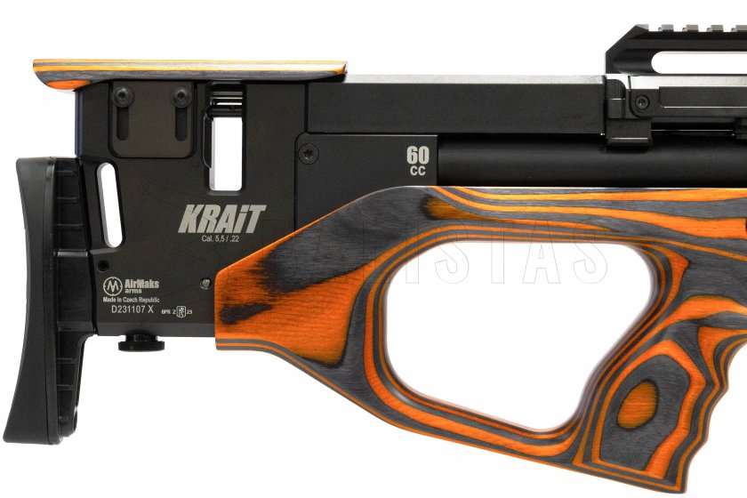 AirMaks Krait WX Tube 5,5mm Orange Lamino