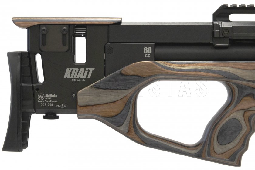 AirMaks Krait WX 5,5mm Grey Lamino