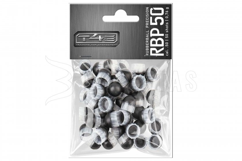 Balls T4E Rubber Ball Precision RBP .50 polymer 50 pcs