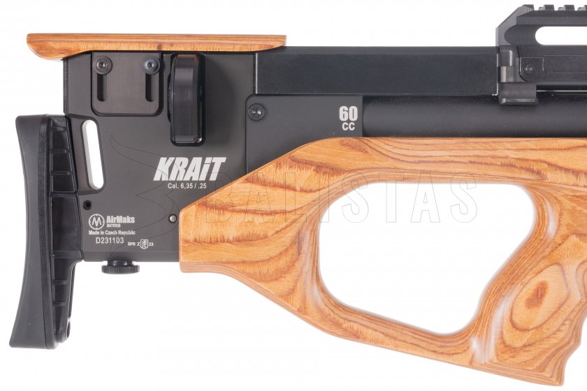 AirMaks Krait WL 6,35mm Light Brown Lamino