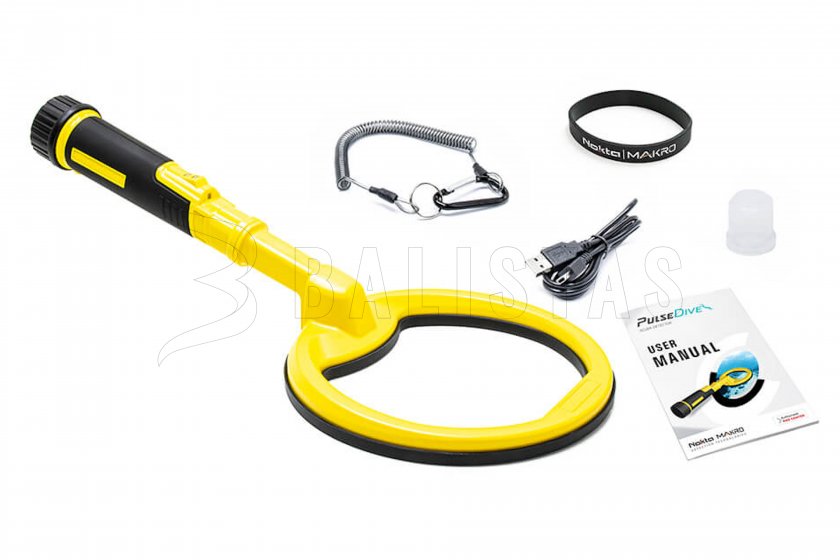 Nokta PulseDive Scuba 8" Metal Detector yellow