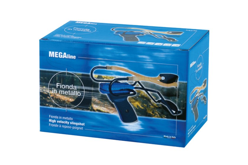 Slingshot Megaline Alpha 2 double rubber - red 2