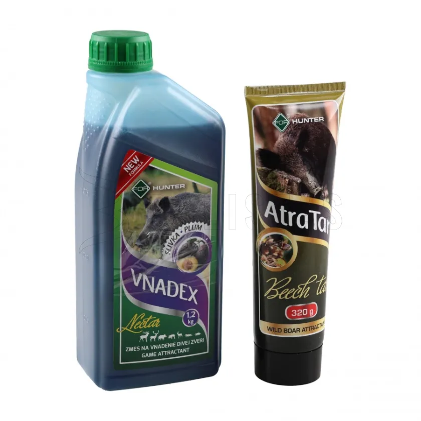 Attractant Vnadex Nectar 1kg Plum + 320g beech tar AtraTar