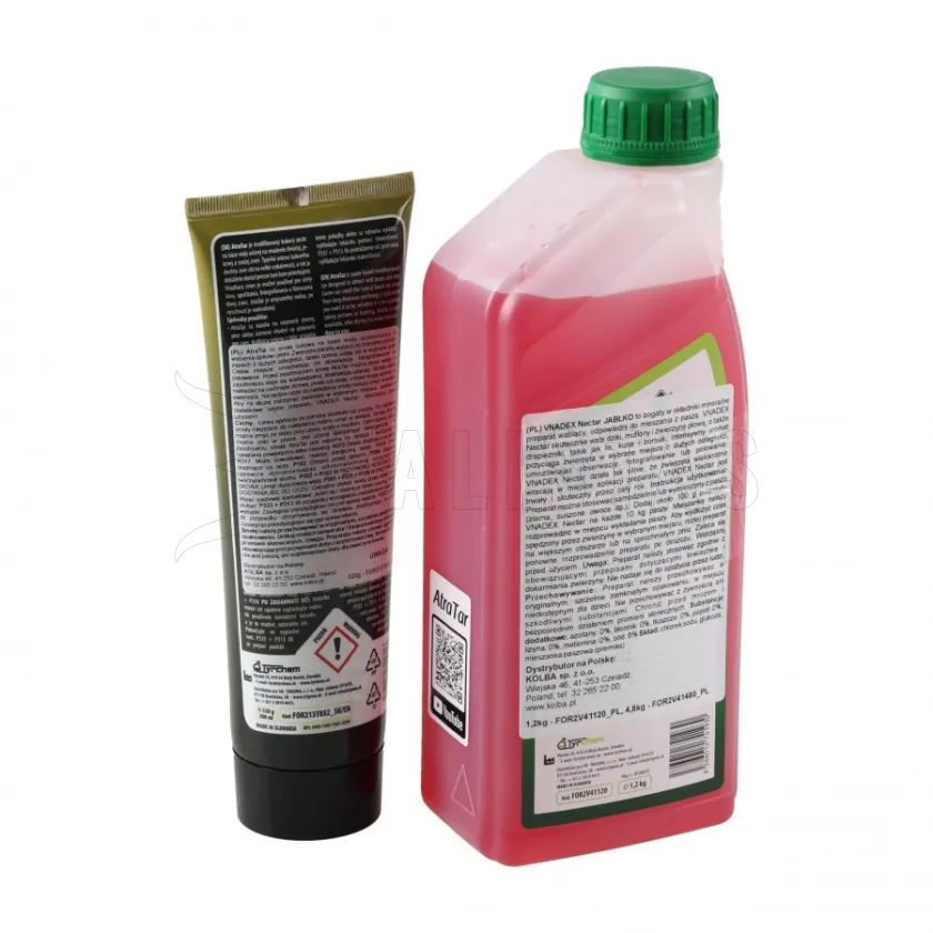 Attractant Vnadex Nectar 1.2kg Apple + 320g AtraTar Beech Tar 2