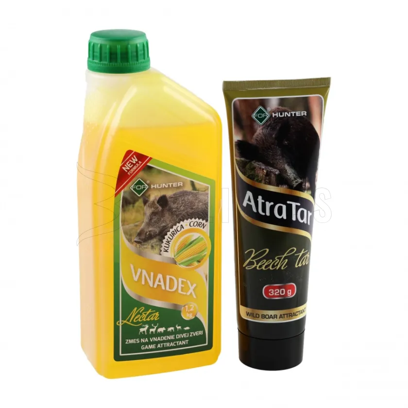Game Attractant Vnadex Nectar 1.2kg Corn + 320 g Beech Tar AtraTar