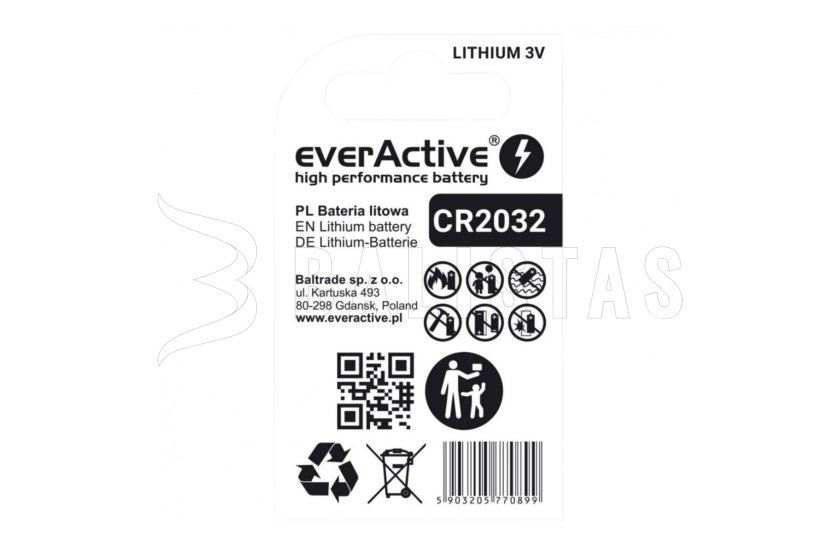everActive CR2032 Battery 3