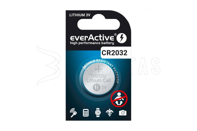 everActive CR2032 Battery 2