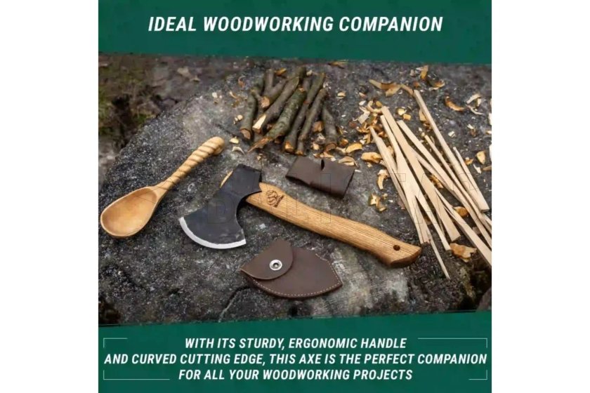 BeaverCraft Bushcraft Splitting Axe AX3 5