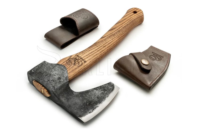 BeaverCraft Compact Long-Bearded Bushcraft Hatchet AX6 2