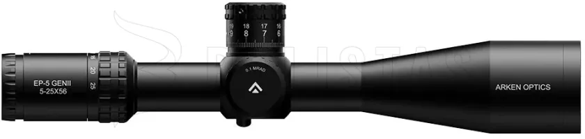 Rifle Scope Arken EP-5 GENII 5-25x56 FFP VPR MIL 4