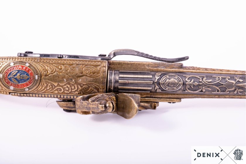 Flintlock Pistol Replica, Scotland 1760 6