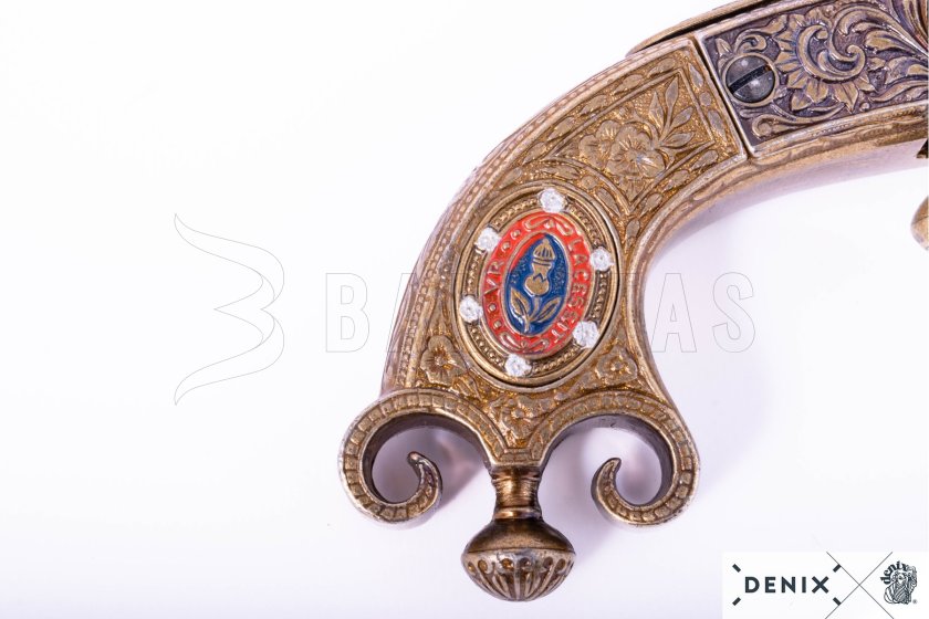 Flintlock Pistol Replica, Scotland 1760 3