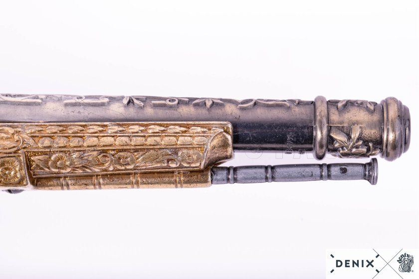 Flintlock Pistol Replica, Scotland 1760 7