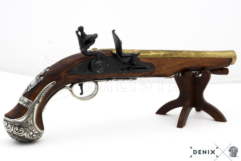 Replica Flintlock Pistol of General George Washington, England, 18th Century 3