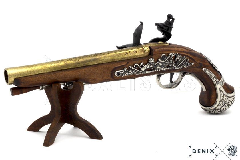 Replica Flintlock Pistol of General George Washington, England, 18th Century 5