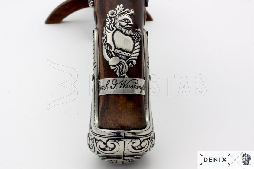 Replica Flintlock Pistol of General George Washington, England, 18th Century 10