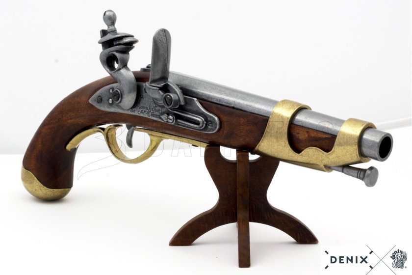 French Cavalry Pistol Replica, France 1806 5