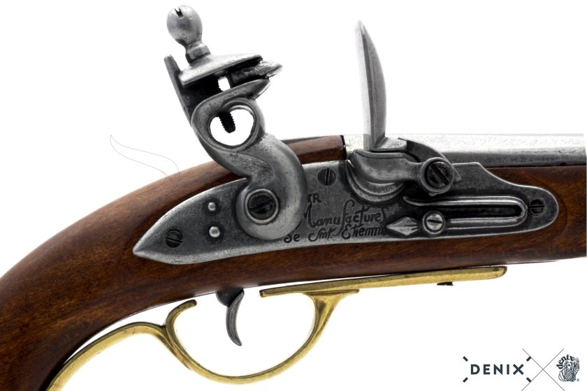 French Cavalry Pistol Replica, France 1806 9
