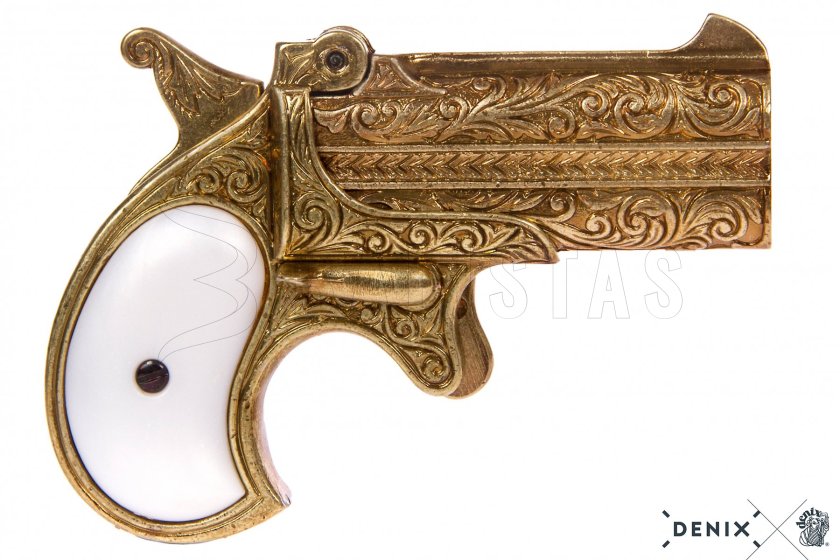 Double-Barreled Derringer Replica, USA 1866