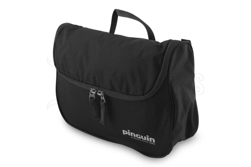 Toiletry Bag Pinguin Toilet bag L Black