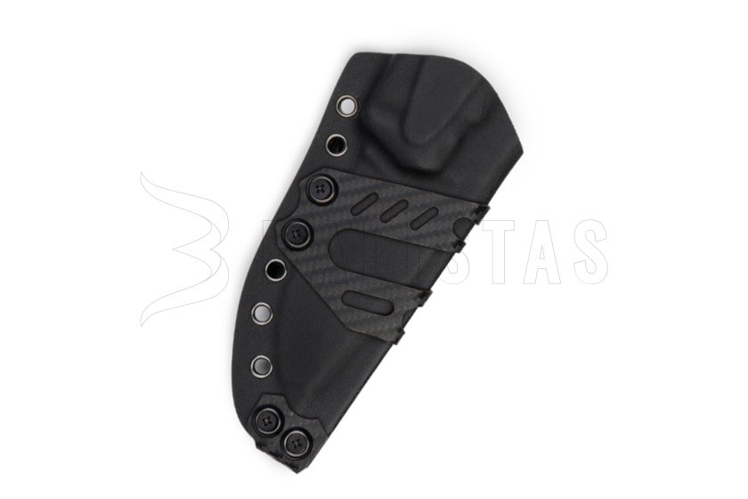 Combat knife G10 RIDGE with KYDEX sheath BLACK 2