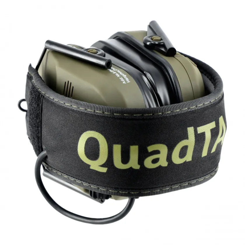Electronic Shooting Earmuffs RealHunter Active ProSHOT QuadTAC Olive 6
