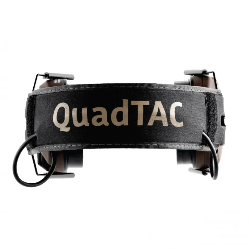 Electronic shooting earmuffs RealHunter Active ProSHOT QuadTAC FDE 7