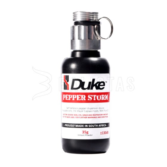 Pepper self-defence device Duke Pepper Storm Kit