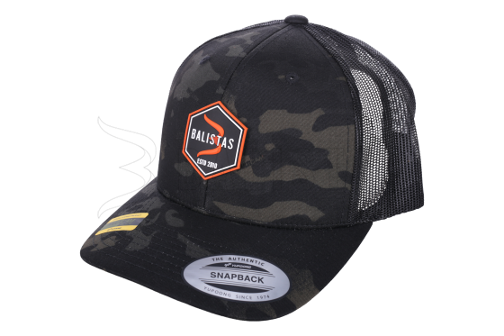 BALISTAS Badge Cap - Trucker Multicam Black