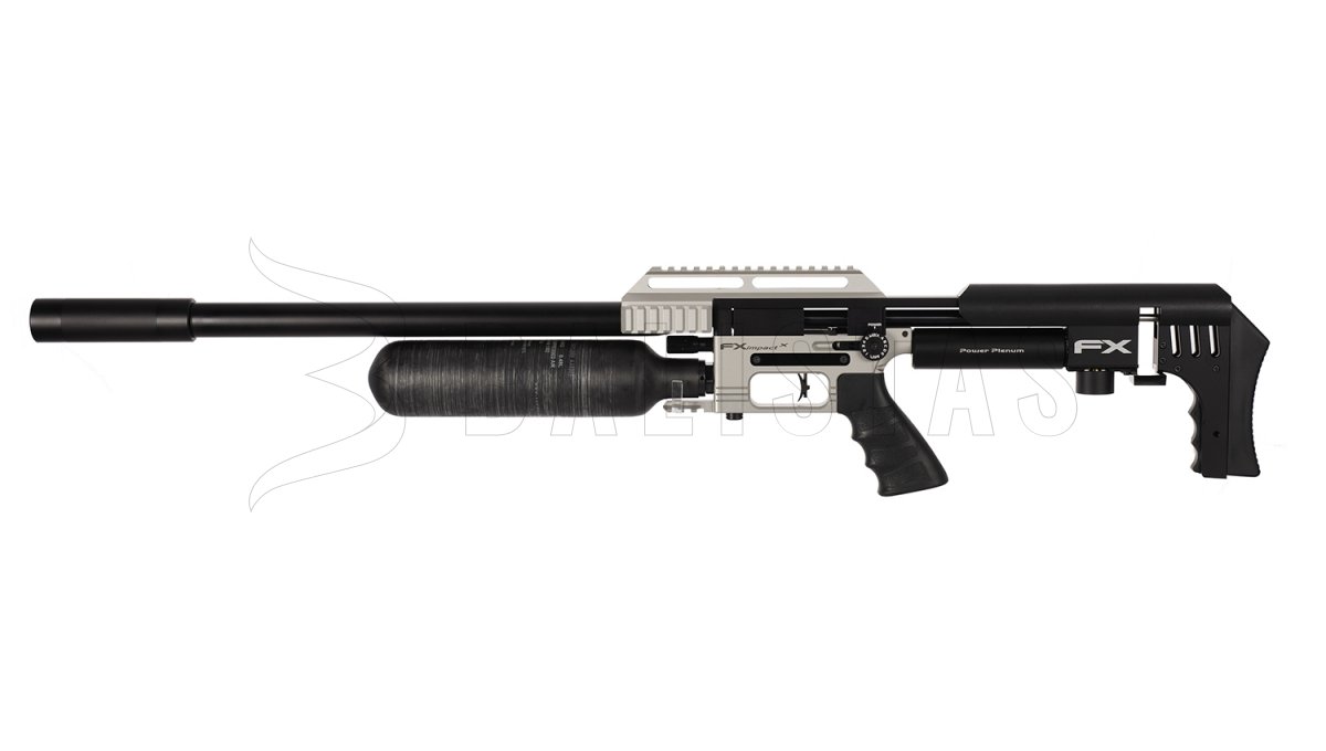 FX Impact MKII Sniper Edition, Power Plenum, Silver 6,35mm