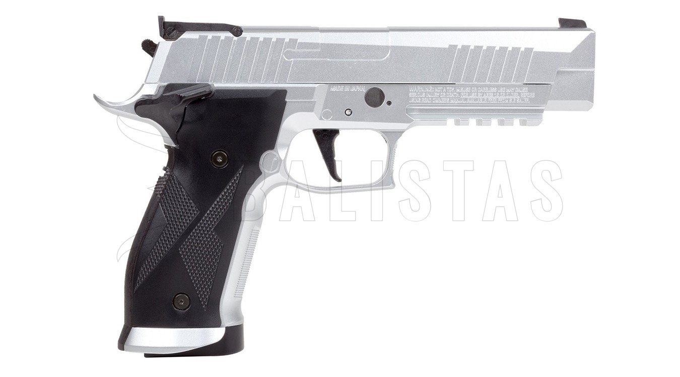 Air pistol Sig Sauer X-FIVE Silver 4,5mm | Balistas.com