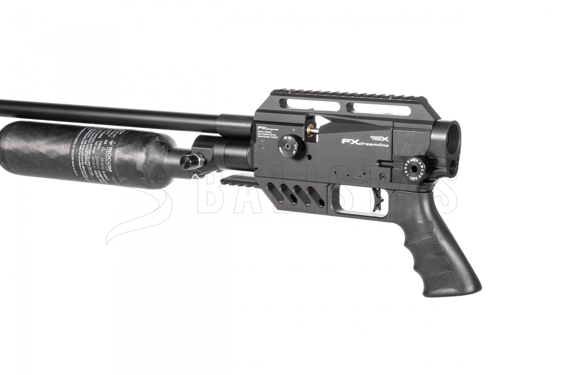 FX Dreamline Tactical Standard Carbon Bottle 6,35mm | Balistas.com