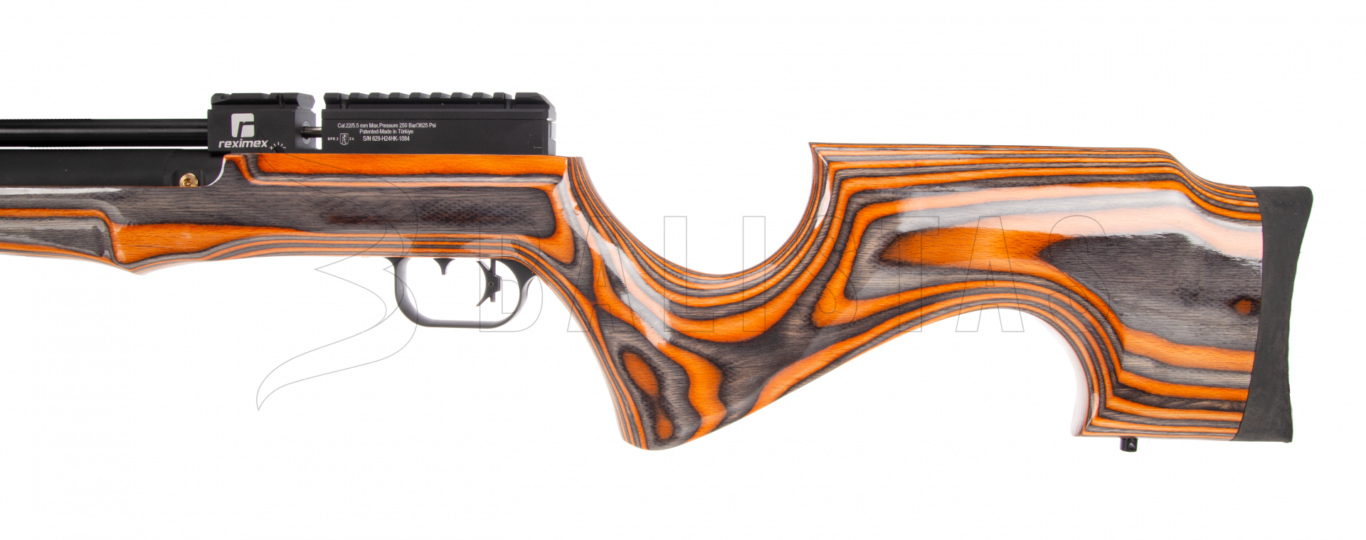 Reximex Lyra orange/grey lamino 5,5mm | Balistas.com