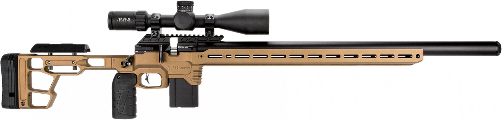 Vzduchovka FX DRS Pro 700 MDT text