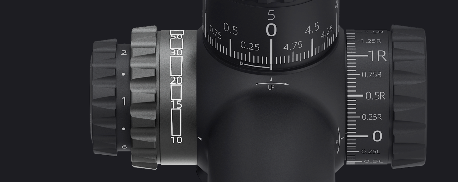 Riflescope Vector Optics Tauron 5-50x60 ED SFP text 2