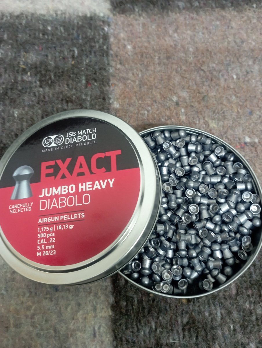 Review: JSB Exact Jumbo Heavy 5,52 500pcs | Balistas.com