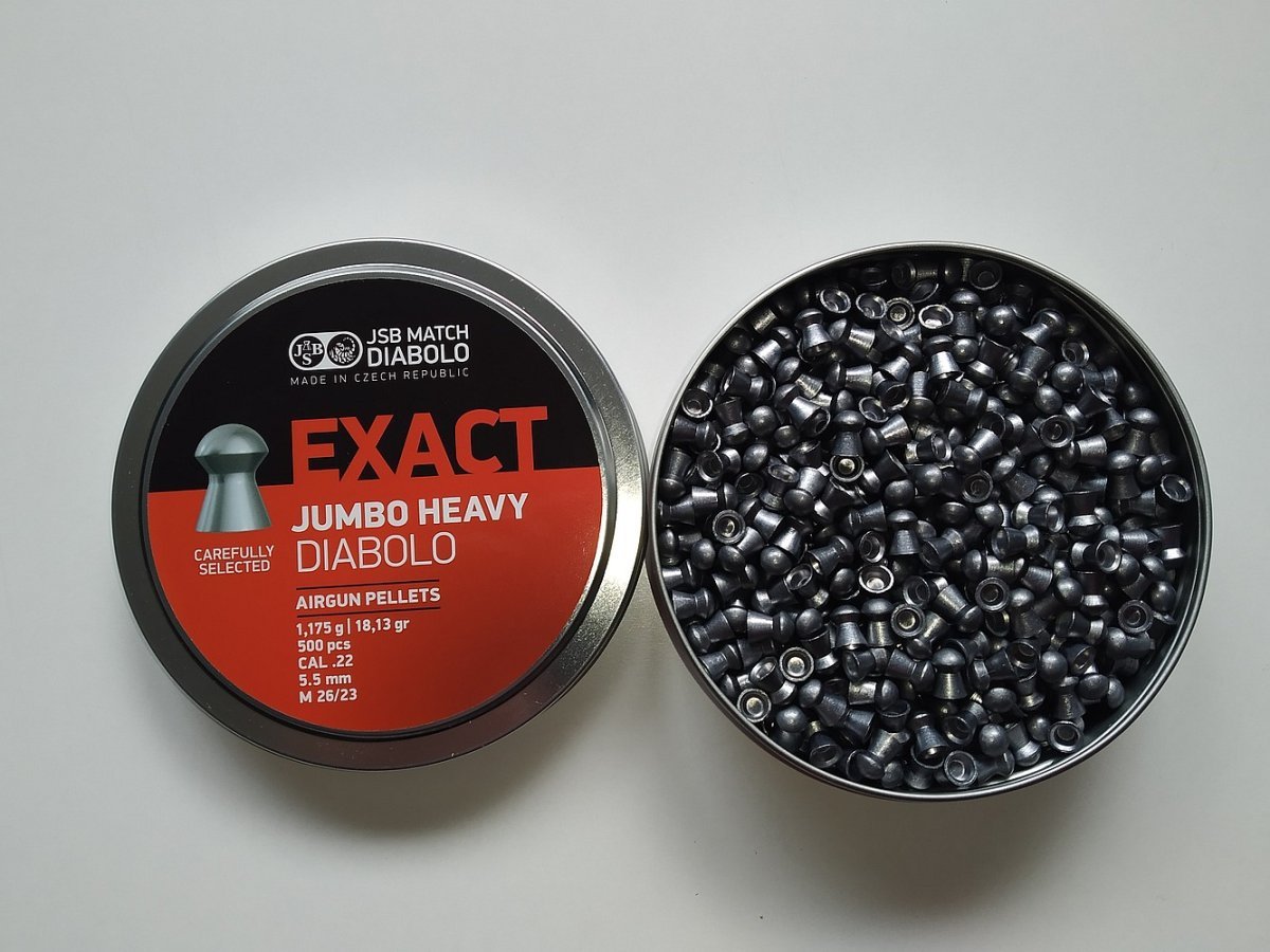 Review: JSB Exact Jumbo Heavy 5,52 500pcs | Balistas.com